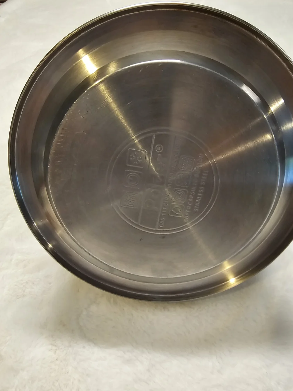 Polder Retro Stainless Steel Whistling Tea Kettle with Black Handle